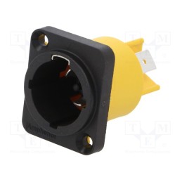 1 pcs x AMPHENOL - HPT-3-MD - Socket, AC supply, male, PIN: 3, 16A, 250V, thermoplastic, HPT, IP65