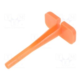 1 pcs x DEUTSCH - 0411-337-1205 - Tool: for removal, orange, 14AWG÷12AWG, Application: contacts