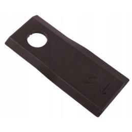 Right mower blade 98x40x4mm hole 16 2 feeds