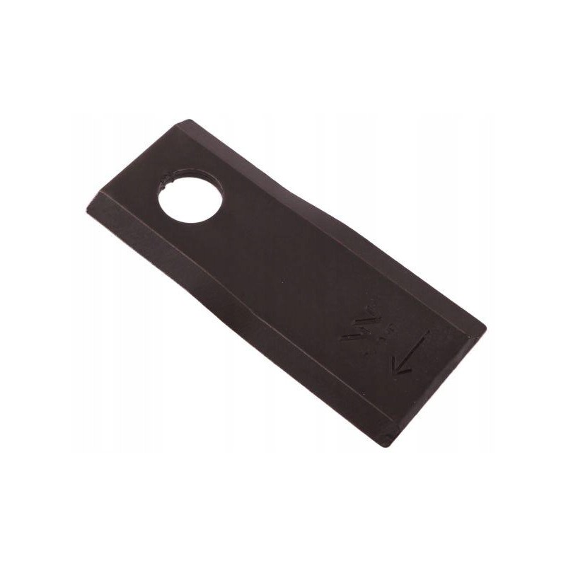 Right mower blade 98x40x4mm hole 16 2 feeds