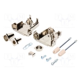 1 pcs x MH CONNECTORS - MHDSSK-M-15-L-K - Enclosure: for D-Sub connectors, D-Sub 15pin,D-Sub HD 26pin