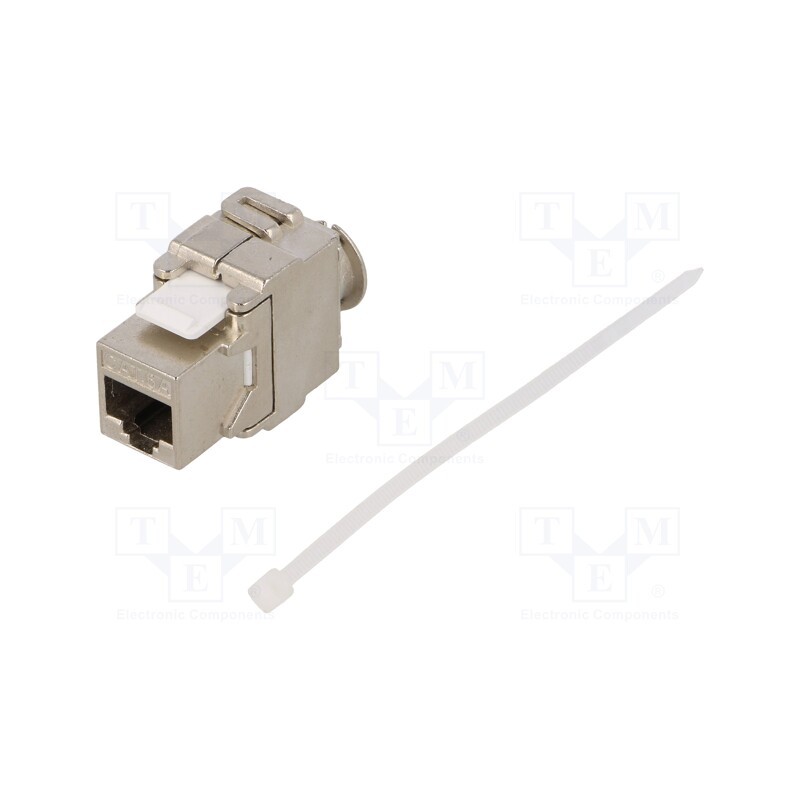 1 pcs x LOGILINK - NK4001 - Socket, RJ45, PIN: 8, Cat: 6a, shielded,Keystone, Layout: 8p8c, IDC