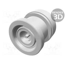 1 pcs x TE Connectivity - 1-1337426-0 - Plug, BNC, male, straight, 50Ω, crimped (hex), for cable, PTFE