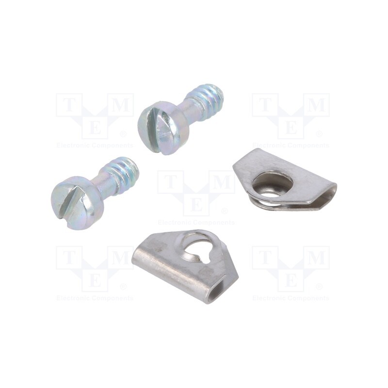 1 pcs x TE Connectivity - 5205980-4 - Set of screws for D-Sub, UNC 4-40, AMPLIMITE, 5.59mm