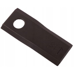Left lawn mower blade 98x40x4mm hole 16 2 pieces
