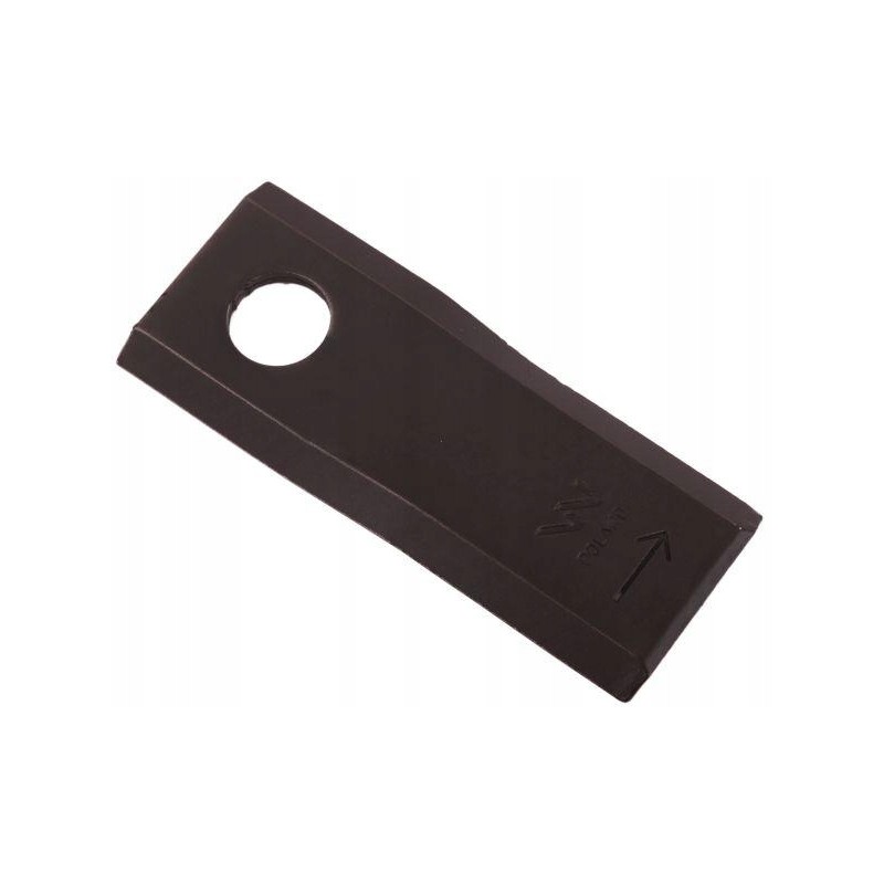 Left lawn mower blade 98x40x4mm hole 16 2 pieces