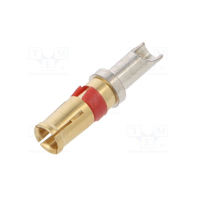 1 pcs x Amphenol Communications Solutions - 8638PSS2005LF - Contact, female, gold-plated, 12AWG, 20A