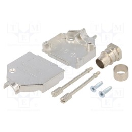 1 pcs x ENCITECH - 6560-0645-02 - Enclosure: for D-Sub connectors, D-Sub 15pin,D-Sub HD 26pin