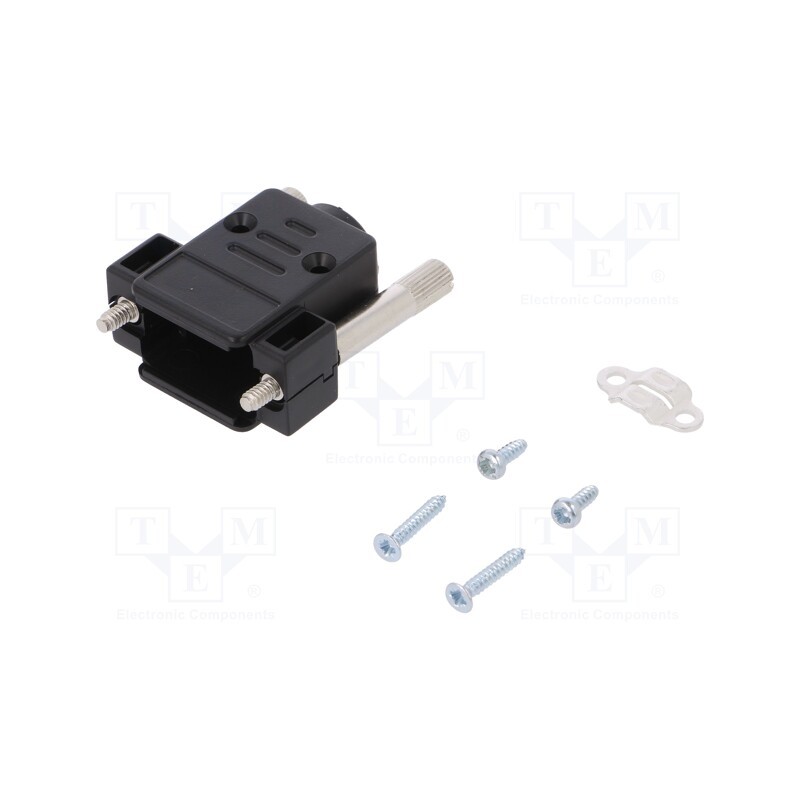 1 pcs x ENCITECH - 1530-0101-01 - Enclosure: for D-Sub connectors, D-Sub 9pin,D-Sub HD 15pin