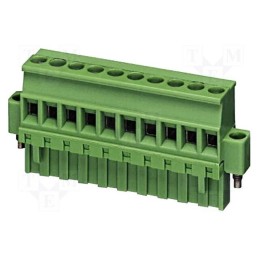 1 pcs x PHOENIX CONTACT - MVSTBR 2,5/ 5-STF-5,08 1835122 - Pluggable terminal block, 5.08mm, ways: 5, angled 90°, plug, green