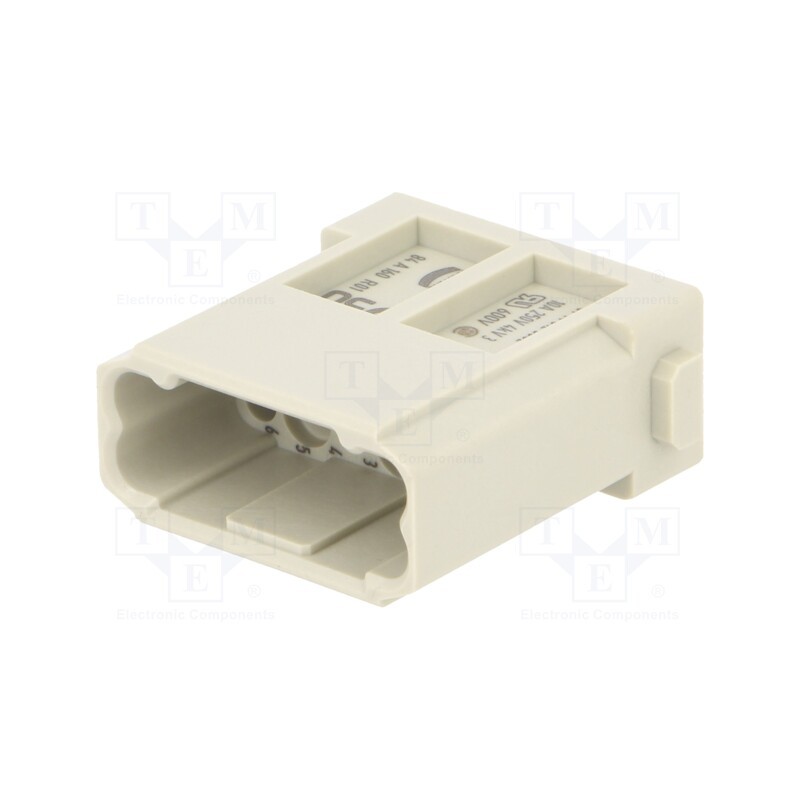 1 pcs x HARTING - 9140123002 - Connector: HDC, module, male, Han-Modular®, PIN: 12, w/o contacts