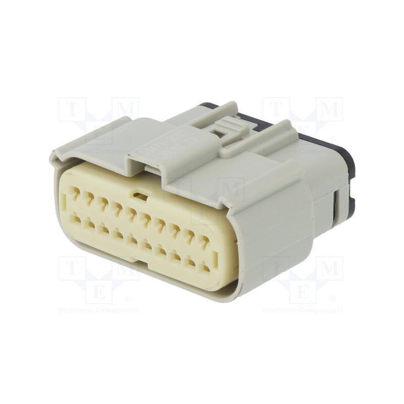 1 pcs x MOLEX - 334722002 - Connector: wire-wire, MX150, female, plug, for cable, PIN: 20, 3.5mm