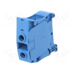 1 pcs x TE Connectivity - 1SNK516020R0000 (ZS35-BL) - Splice terminal: rail, 6÷35mm2, ways: 1, terminals: 2, blue, SNK
