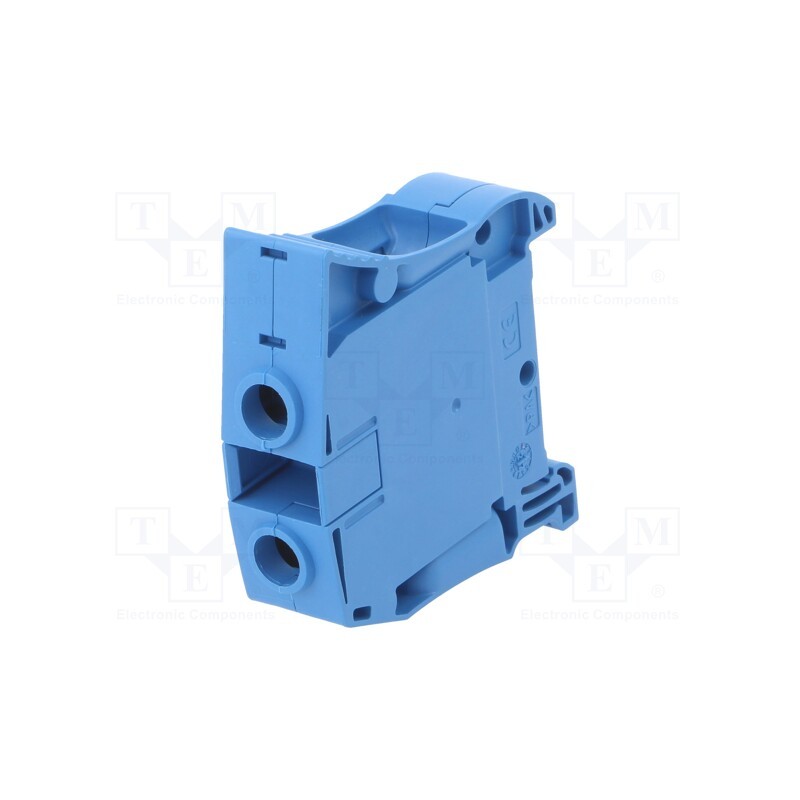 1 pcs x TE Connectivity - 1SNK516020R0000 (ZS35-BL) - Splice terminal: rail, 6÷35mm2, ways: 1, terminals: 2, blue, SNK