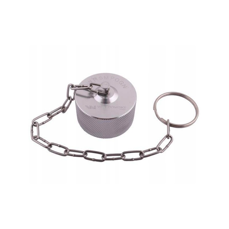 Aluminum cover, plug, plug with internal thread