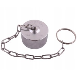 Aluminum cover, plug, plug with internal thread