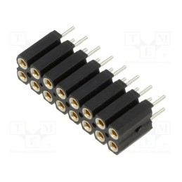 1 pcs x FISCHER ELEKTRONIK - BL6.16Z - Socket, pin strips, female, PIN: 16, straight, 2.54mm, THT, 2x8