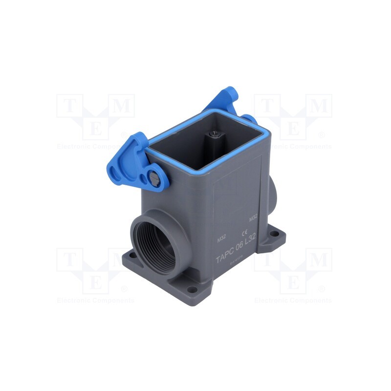 1 pcs x ILME - TAPC 06 L32 - Enclosure: for HDC connectors, T-TYPE/C, size 44.27, M32, 44x27mm
