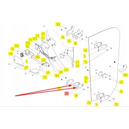 102007328 door mounting seal