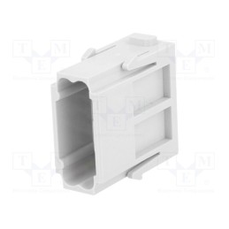 1 pcs x HARTING - 9140123001 - Connector: HDC, module, male, Han-Modular®, PIN: 12, w/o contacts