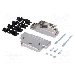 1 pcs x MH CONNECTORS - MHD45PK37-K - Enclosure: for D-Sub connectors, D-Sub 37pin,D-Sub HD 62pin