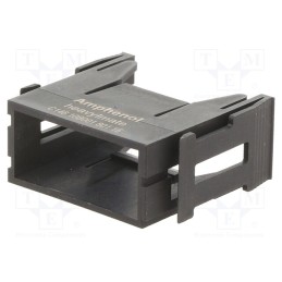 1 pcs x AMPHENOL - C146 10B001 801 15 - Connector: HDC, module, female, C146,heavy|mate F, w/o contacts