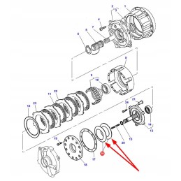 3790124m91 clutch disc spring