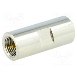 1 pcs x AMPHENOL RF - FME2071A2-NT3G-50 - Coupler, FME male,both sides, straight, Insulation: POM, 50Ω