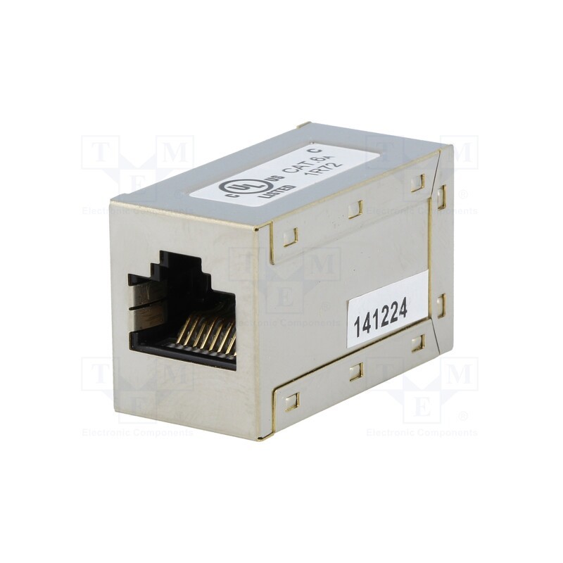 1 pcs x DIGITUS - DN-93905 - Coupler, Cat: 6a, shielded, Layout: 8p8c, RJ45 socket,both sides