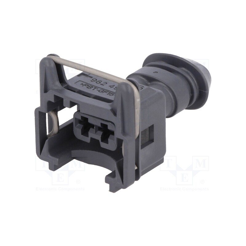 1 pcs x TE Connectivity - 963343-1 - Connector: automotive, JPT, female, plug, for cable, PIN: 2