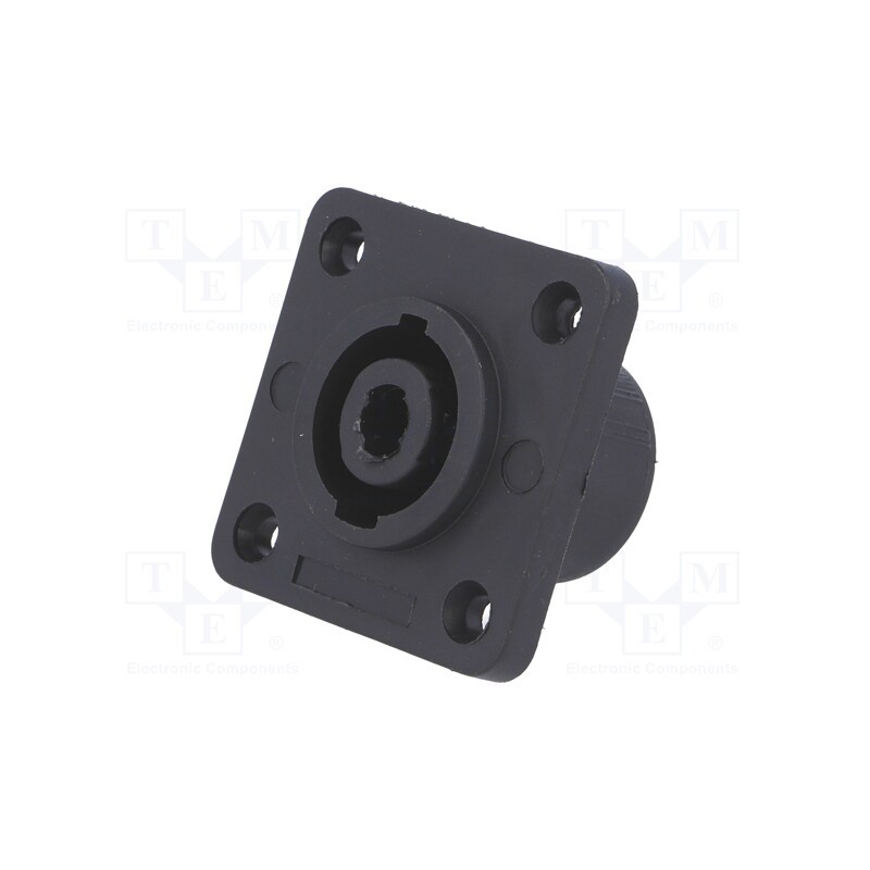 1 pcs x CLIFF - FM1275 - Socket, loudspeaker, male, large,with flange, PIN: 4, CLIFFCON S