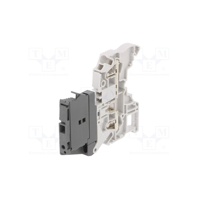 1 pcs x TE Connectivity - 1SNK706410R0000 (ZK2.5-SF) - Splice terminal: rail, 0.2÷2.5mm2, ways: 1, terminals: 2, Width: 6mm