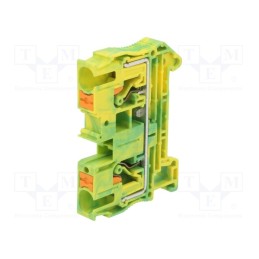 1 pcs x PHOENIX CONTACT - 3211822 - Splice terminal: rail, 0.5÷10mm2, ways: 1, terminals: 2, push-in