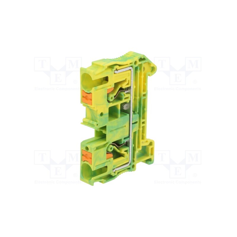 1 pcs x PHOENIX CONTACT - 3211822 - Splice terminal: rail, 0.5÷10mm2, ways: 1, terminals: 2, push-in