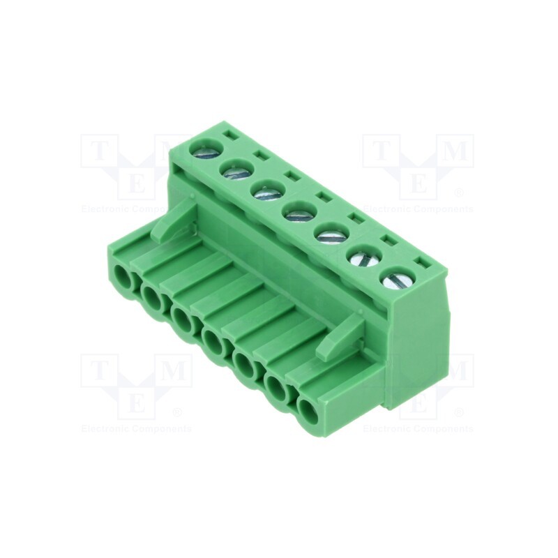 1 pcs x AMPHENOL ANYTEK - TJ0751530000G - Pluggable terminal block, 5.08mm, ways: 7, straight, plug, female