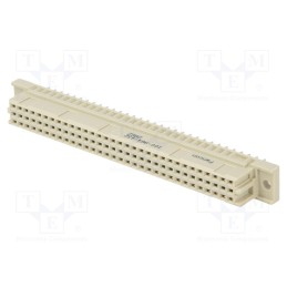 1 pcs x PANCON - 100-964-432 - Socket, DIN 41612, type C, female, PIN: 64, a+c, THT, straight, 3A