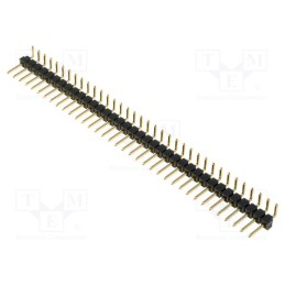 1 pcs x FISCHER ELEKTRONIK - SL 3 025 36 G - Pin header, pin strips, male, PIN: 36, angled 90°, 2.54mm, THT, 1x36