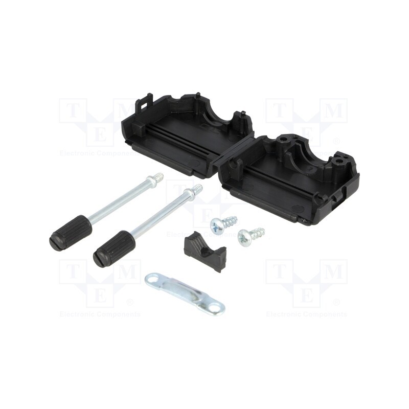 1 pcs x HARTING - 9670150424 - Enclosure: for D-Sub connectors, D-Sub 15pin,D-Sub HD 26pin