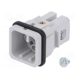 1 pcs x LAPP - 11252500 - Connector: HDC, male, EPIC H-D, PIN: 9, 8+PE, size H-A 3, 10A, 60V