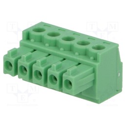 1 pcs x PHOENIX CONTACT - MC 1,5/ 5-ST-3,81 1803604 - Pluggable terminal block, 3.81mm, ways: 5, straight, plug, female