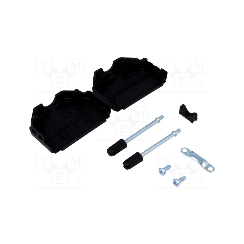 1 pcs x HARTING - 9670250424 - Enclosure: for D-Sub connectors, D-Sub 25pin,D-Sub HD 44pin