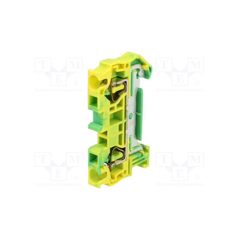 1 pcs x PHOENIX CONTACT - ST 4-PE – 3031380 - Splice terminal: rail, 0.08÷4mm2, ways: 1, terminals: 2, ST, TS35