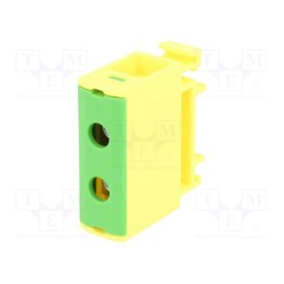 1 pcs x OUNEVA - VC05-0193 - Splice terminal: rail, 2.5÷35mm2, ways: 1, terminals: 2, Width: 16mm