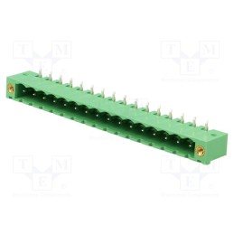 1 pcs x PHOENIX CONTACT - MSTB 2,5/16-GF-5,08 1776647 - Pluggable terminal block, 5.08mm, ways: 16, angled 90°, socket
