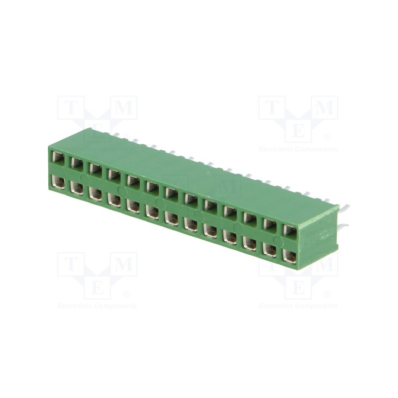 1 pcs x TE Connectivity - 1-215307-3 - Socket, pin strips, HV-100, female, PIN: 26, straight, 2.54mm, THT
