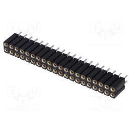 1 pcs x CONNFLY - DS1002-03-2*20131 - Socket, pin strips, female, PIN: 40, turned contacts, straight