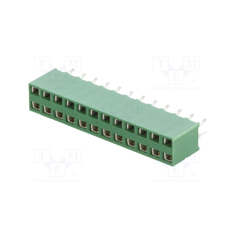 1 pcs x TE Connectivity - 1-215307-2 - Socket, pin strips, HV-100, female, PIN: 24, straight, 2.54mm, THT
