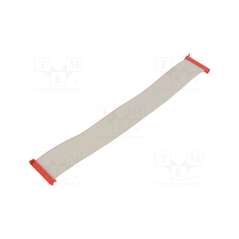 1 pcs x TE Connectivity - 2205076-3 - Cable: ribbon cable with connectors, PIN: 20, Layout: 2x10, plug