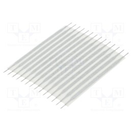 1 pcs x TE Connectivity - FSN21.5A-14 - Connector: jumper cable, Cable ph: 2.54mm, L: 38.1mm, straight