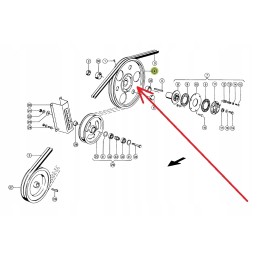 629827 0 header drive pulley